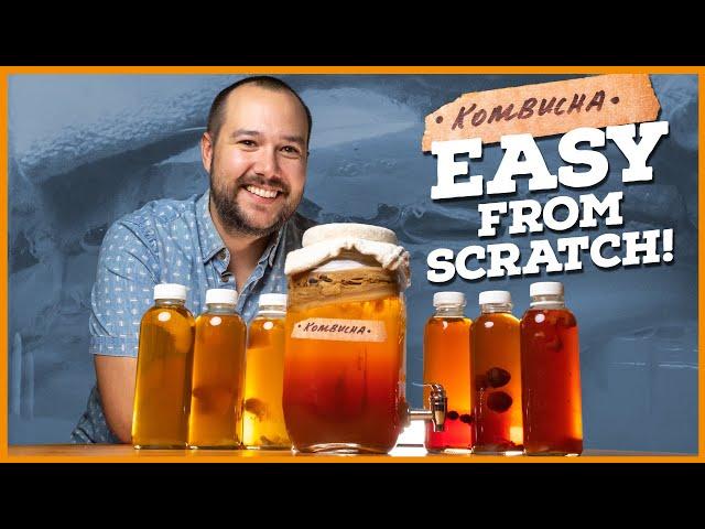 HOW TO MAKE KOMBUCHA: Everything you need to know!