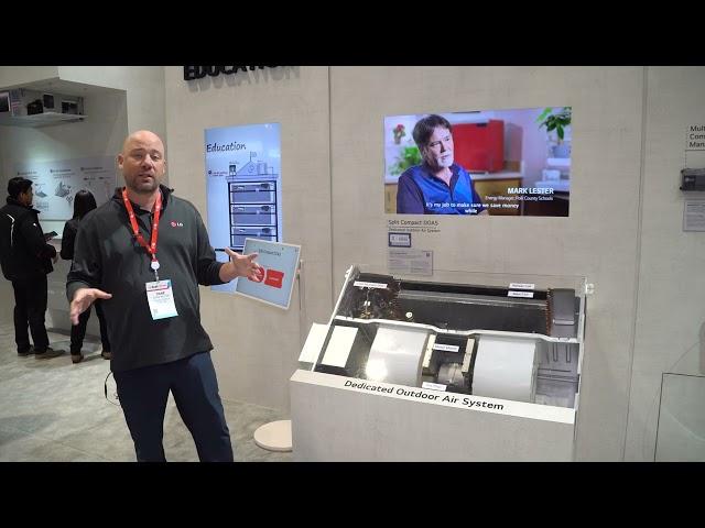 LG Electronics - Split Compact DOAS - AHR Expo 2024