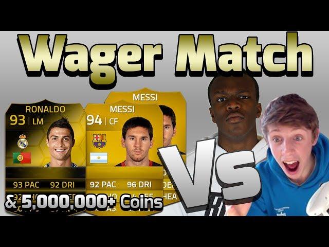 FIFA 14 | KSIOlajidebt VS WroetoShaw | 5,000,000+ Coin Wager