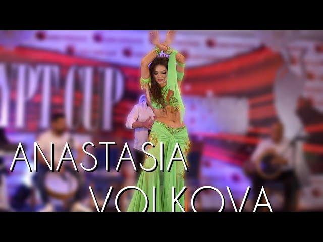 Amazing #bellydancer Anastasia VOLKOVA Russia //Egyptian orchestra Katie's Eshta #bellydance