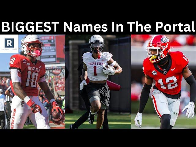 BIGGEST Names In The Transfer Portal So Far | College Football Transfer Portal News