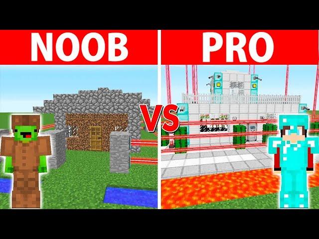 Best of Minecraft - Noob vs. Pro Build Challenge