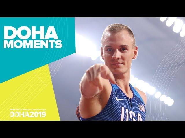 Sam Kendricks Soars to Pole Vault Gold | World Athletics Championships 2019 | Doha Moments