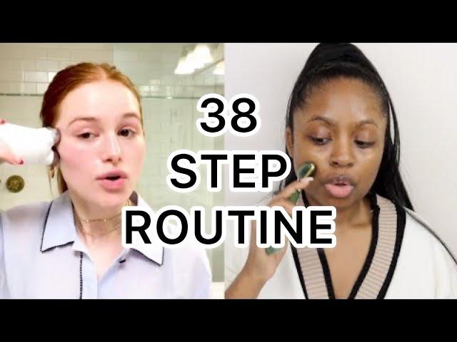 I FOLLOWED MADELAINE PETSCH 38-STEP BEAUTY ROUTINE