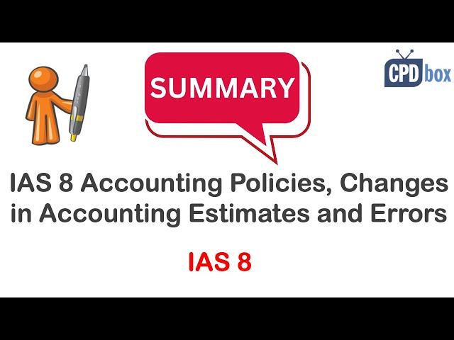 IAS 8 Accounting Policies, Changes in Accounting Estimates and Errors - still applies in 2024