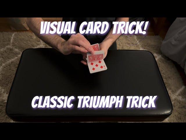 Cool Variation Of Triumph! Classic Card Trick Performance/Tutorial