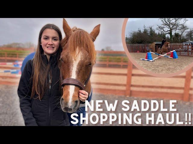 NEW SADDLE SHOPPING HAUL!!