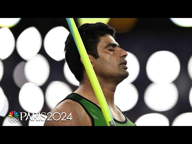 Arshad Nadeem's javelin catapults Pakistan to Olympic gold medal | Paris Olympics | NBC Sports