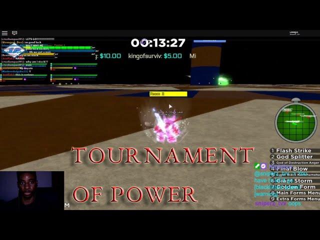 [ROBLOX DBS3] TOURNAMENT OF POWER!?!?