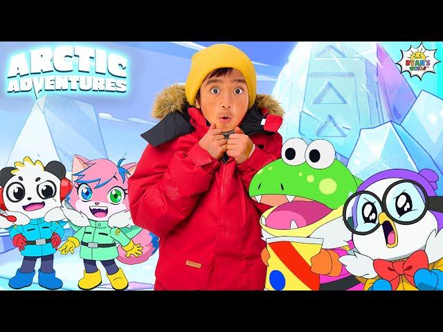 Ryan's World Arctic Adventure FULL EPISODE Animation Cartoon for kids!