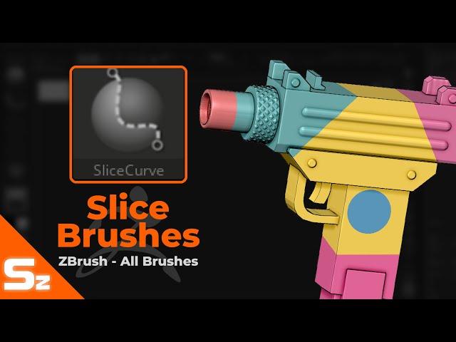 Slice Brushes: ZBrush All Brushes