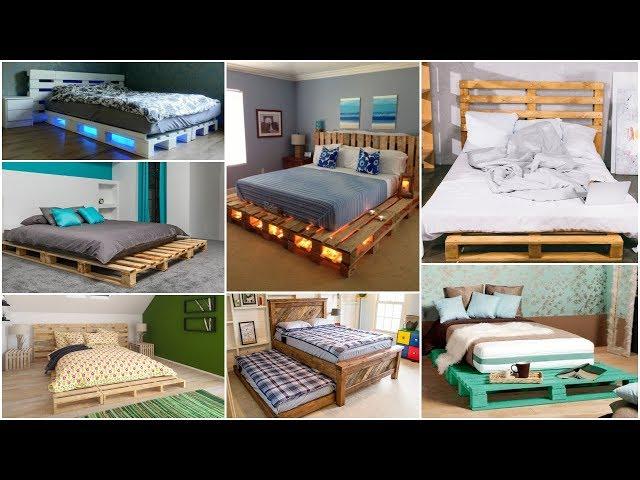 Pallet Bed - 30 Beds Made Out Of Waste Wooden Pallets