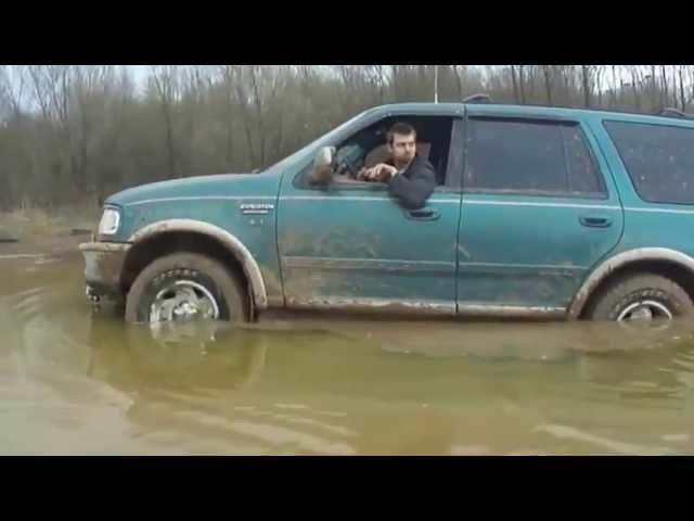 Russian offroad Ford trucks