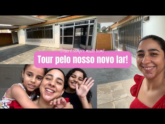 Tour pela nossa nova casa| Obrigada Papai!