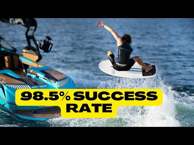 WakeSurfing How To Ollie In Less Than Two Minutes!