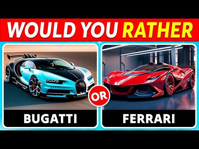 Would You Rather…? Luxury Car Edition 