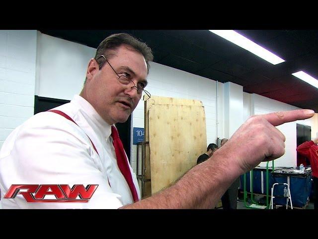 Big E Langston encounters Nikolai Volkoff, Ted DiBiase and IRS: Raw, Jan. 6, 2014