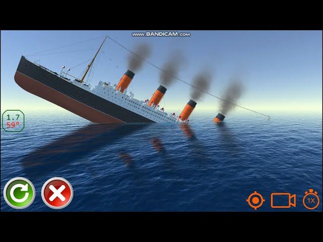 RMS Aquitania Sinking - Ship Handling Simulator - Ship Mooring 3D