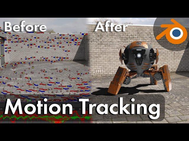 Blender Motion Tracking Introduction | Add 3D elements to your Footage | Tutorial