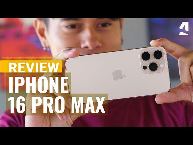 Apple iPhone 16 Pro Max full review