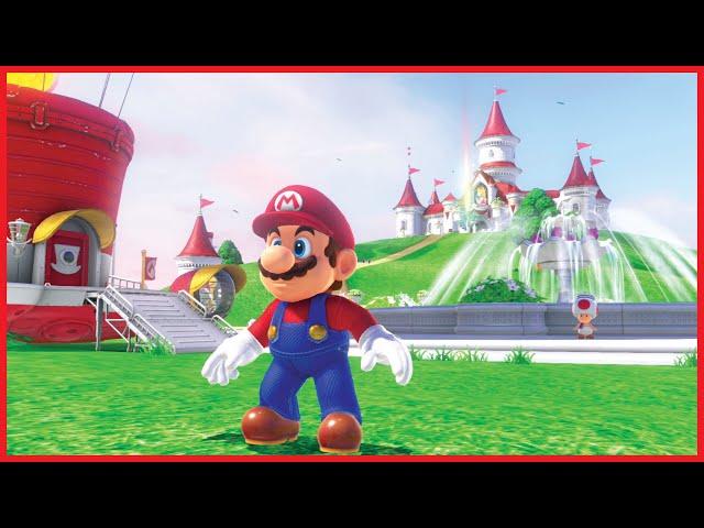 Super Mario Odyssey but it's my first time in the Mushroom Kingdom