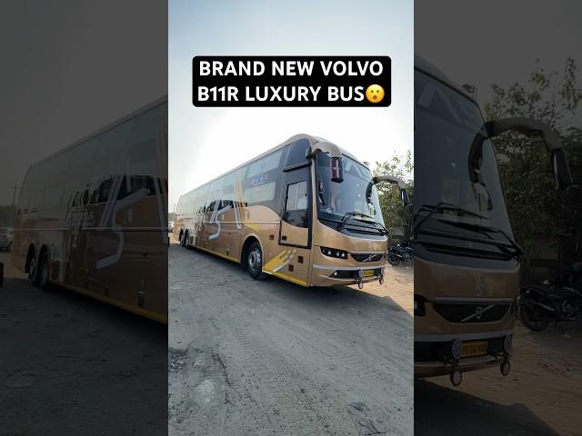 TOP LUXURIOUS VOLVO B11R BUS in INDIA | Volvo SUPER Premium Luxury Bus #Volvo #bus #luxury