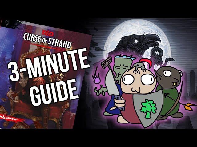 Curse of Strahd In 3 minutes | DM Guide