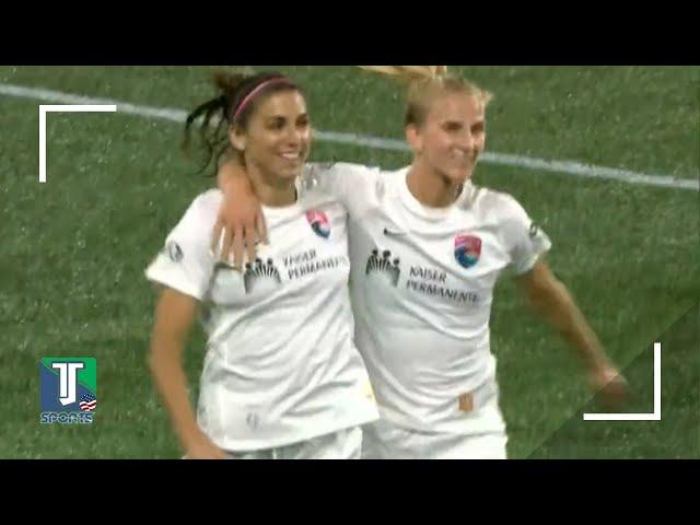 WATCH: Alex Morgan SCORES her 13th GOAL of the NWSL season with San Diego Wave