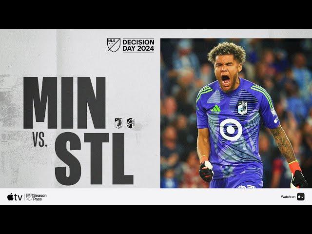 Minnesota United vs. St. Louis CITY SC | Full Match Highlights | Decision Day 2024