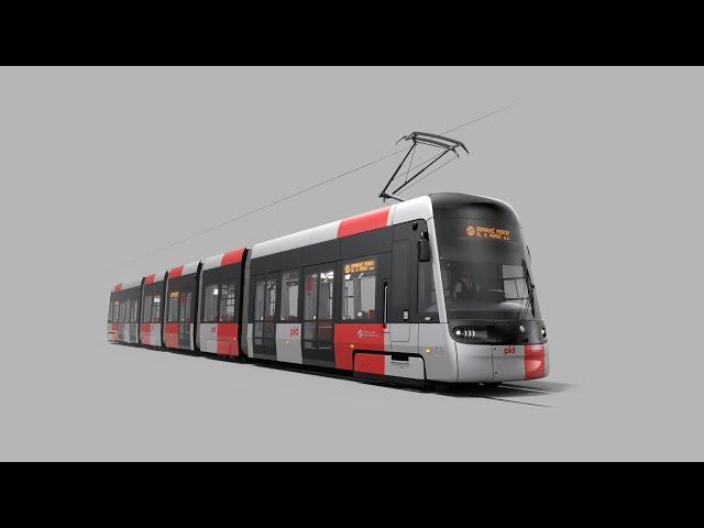 Nová tramvaj ŠKODA FORCITY PLUS PRAHA 52T