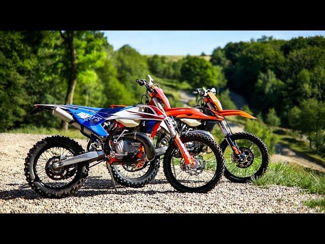 Riding the all new 2-Stroke KTM EXC 2018