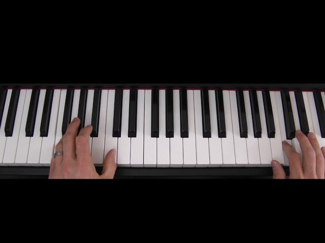 Learn how to play a very easy boogie woogie on piano keyboard