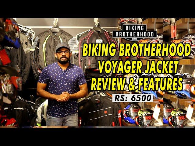 BIKING BROTHERHOOD VOYAGER JACKET FEATURES AND REVIEW/ MOTO HAWK