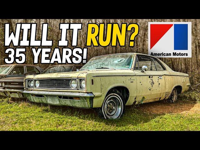 ABANDONED 35 YEARS! Will This AMC Rebel RUN and DRIVE Again?