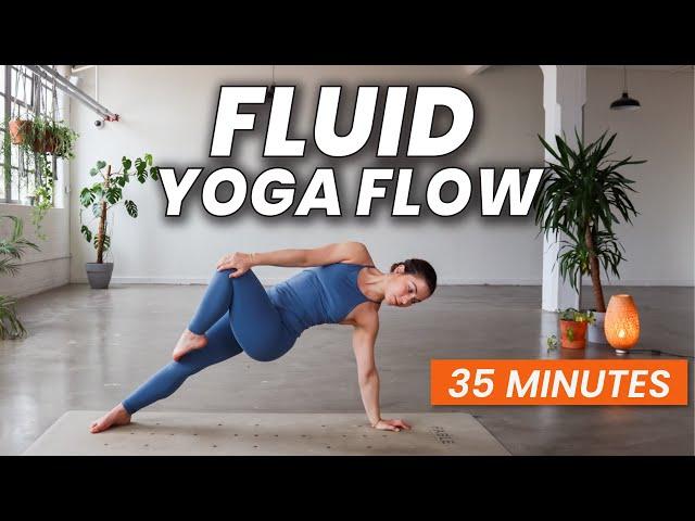 Fluid Yoga Flow a Continuous Movement From Pose to Pose