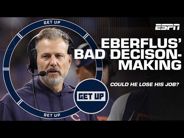 DISASTROUS DECISON-MAKING  Could Bears’ Thanksgiving Day loss cost Matt Eberflus his job? | Get Up