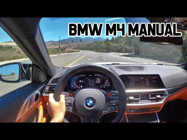 The 2021 BMW M4 is Three Pedals, Six Cylinders, and One Heck of a Driver's Car (POV Drive Review)