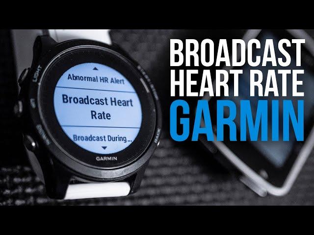 How to send Garmin wrist heart rate to another device