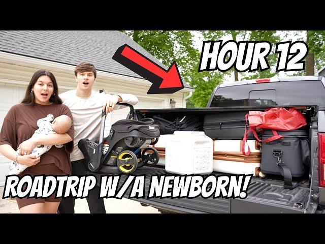 ROAD TRIP w/ a NEWBORN