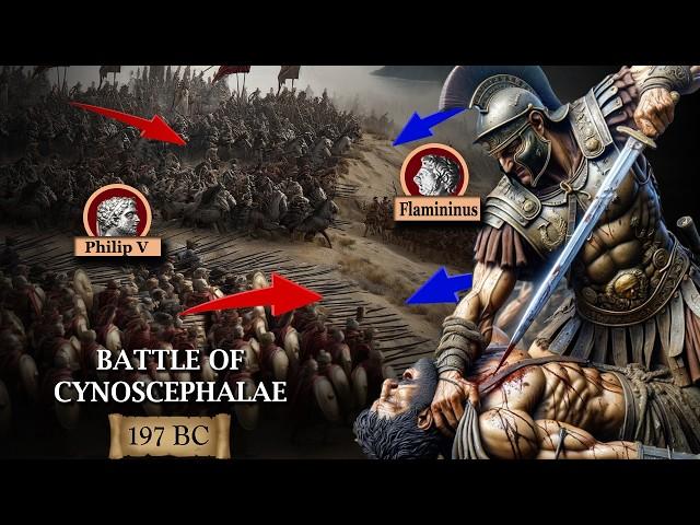 Decisive Battle CHANGED history of Macedonian | Battle of Cynoscephalae |  Phalanx vs Legion