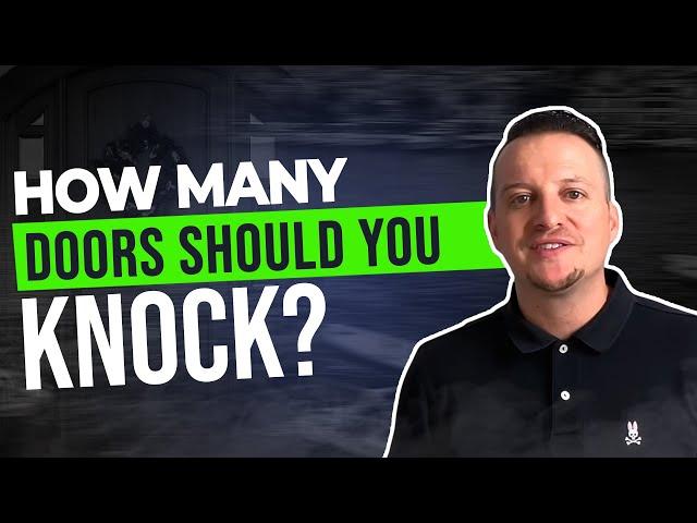 Door Knocking 101: How Often Should You Door Knock?