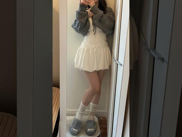 쓰리타임즈 원피스+볼레로  ゚゚゚̥̥̊데일리룩을 입어보자 🪡