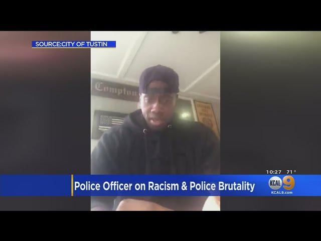 Tustin Police Chief Embraces Video From Black Sergeant About Police Brutality