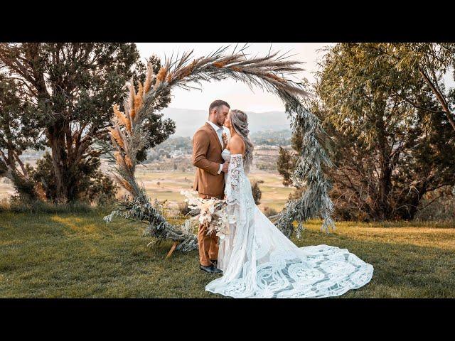 Zach + Shelby - Unbelievable Boho Wedding