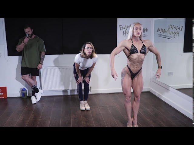 Ifbb Figure Posing Session with Uk Athlete Kamara Graham