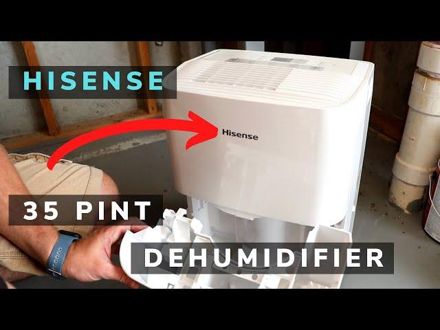 How to Setup Hisense 35-Pint Dehumidifier