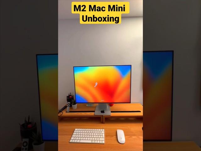 M2 Mac Mini || unboxing|| Under 50k || Setup || #shorts #shortsvideo #ytshorts #viral #apple