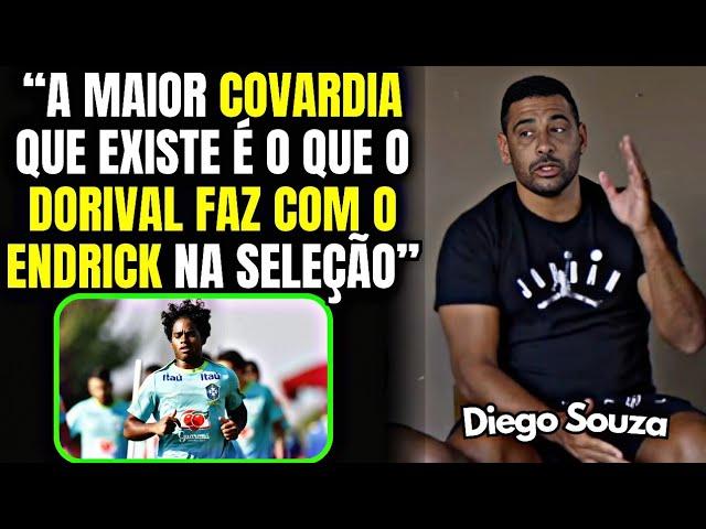 "O MLK JÁ ESTÁ SE SENTIDO MAL" DIEGO SOUZA LARGOU O AÇO NO DORIVAL JR, TÉCNICO DA SELEÇÃO BRASILEIRA