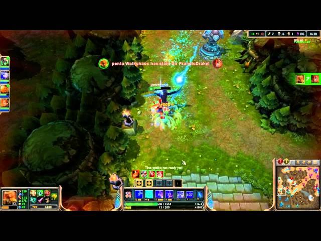 LEE SIN LONGEST JUMP EVER!!!!!!!!! by Walkchaos!