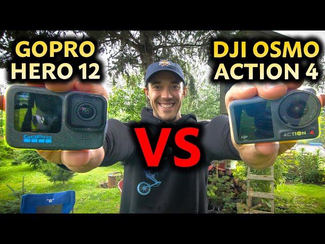 MTB Cameras are Actually Good now!  But what is BETTER? - DJI Osmo Action 4 Vs GoPro Hero 12